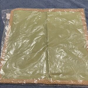 Pottery Barn jute braid pillow cover (2/2)